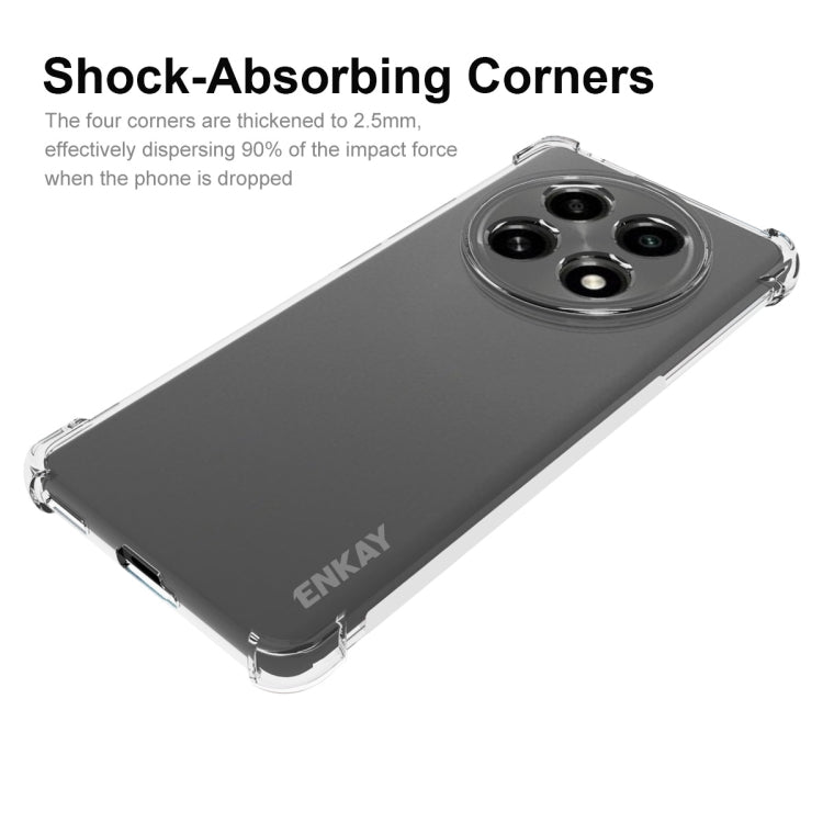 For OPPO A2 Pro 5G ENKAY Clear TPU Shockproof Anti-slip Phone Case - A2 Pro Cases by ENKAY | Online Shopping South Africa | PMC Jewellery | Buy Now Pay Later Mobicred
