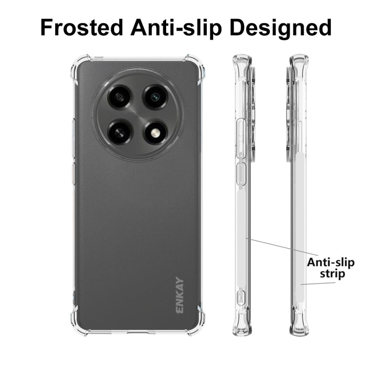 For OPPO A2 Pro 5G ENKAY Clear TPU Shockproof Anti-slip Phone Case - A2 Pro Cases by ENKAY | Online Shopping South Africa | PMC Jewellery | Buy Now Pay Later Mobicred