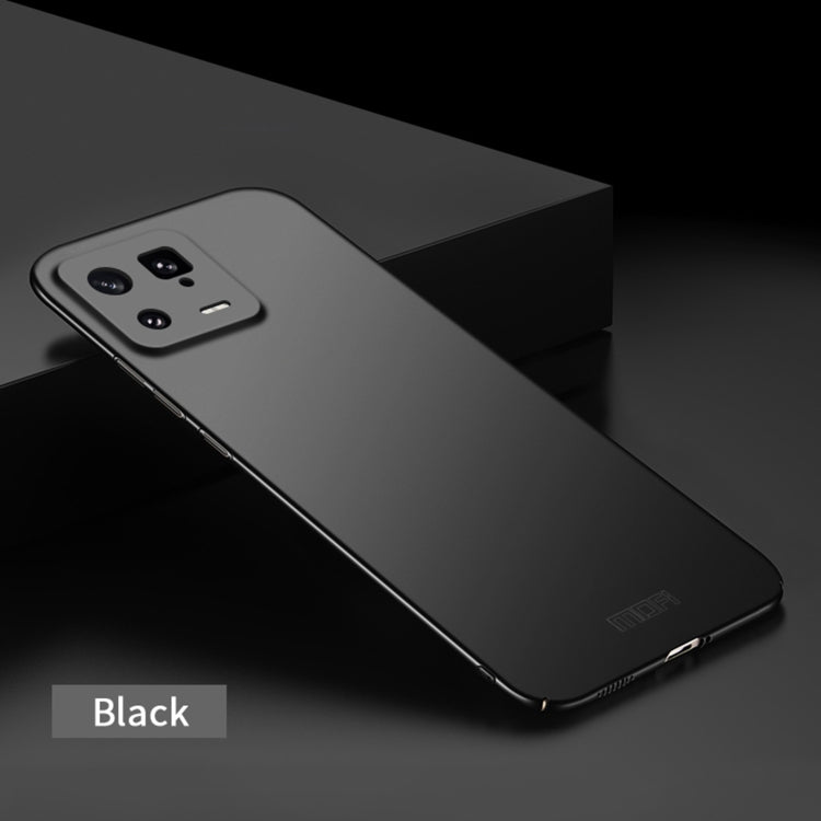 For Xiaomi 13 MOFI Frosted Ultra-thin PC Hard Case(Black) - Xiaomi Cases by MOFI | Online Shopping South Africa | PMC TechLife | Buy Now Pay Later Mobicred