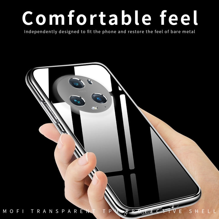 For Honor Magic5 Pro MOFI Ming Series Ultra-thin TPU Phone Case(Transparent) - Honor Cases by MOFI | Online Shopping South Africa | PMC Jewellery