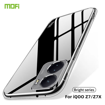 For vivo iQOO Z7X MOFI Ming Series Ultra-thin TPU Phone Case(Transparent) - vivo Cases by MOFI | Online Shopping South Africa | PMC Jewellery