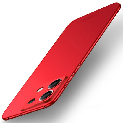 For Redmi Note 13 Pro 5G MOFI Micro-Frosted PC Ultra-thin Hard Phone Case(Red) - Note 13 Pro Cases by MOFI | Online Shopping South Africa | PMC Jewellery