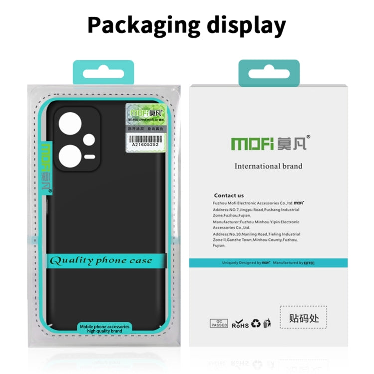 For Xiaomi Redmi Note 13 Pro 4G MOFI Micro-Frosted PC Ultra-thin Hard Phone Case(Red) - Note 13 Pro Cases by MOFI | Online Shopping South Africa | PMC TechLife