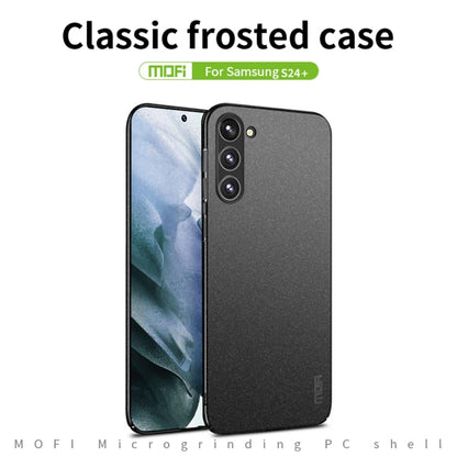 For Samsung Galaxy S24+ 5G MOFI Fandun Series Frosted PC Ultra-thin All-inclusive Phone Case(Black) - Galaxy S24+ 5G Cases by MOFI | Online Shopping South Africa | PMC Jewellery