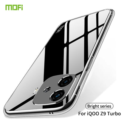 For vivo iQOO Z9 Turbo MOFI Ming Series Ultra-thin TPU Phone Case(Transparent) - vivo Cases by MOFI | Online Shopping South Africa | PMC Jewellery | Buy Now Pay Later Mobicred