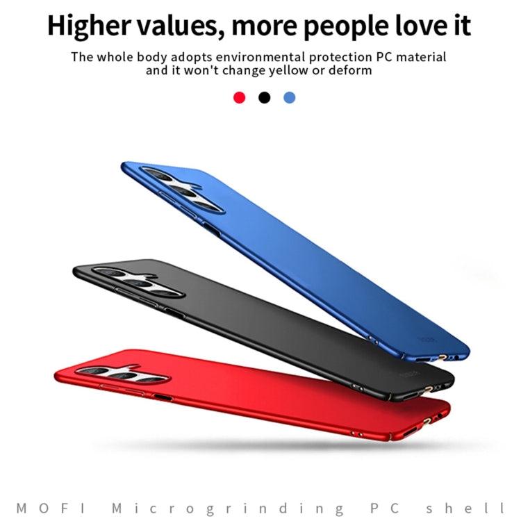 For Samsung Galaxy A24 4G MOFI Frosted PC Ultra-thin Hard Phone Case(Black) - Galaxy Phone Cases by MOFI | Online Shopping South Africa | PMC TechLife