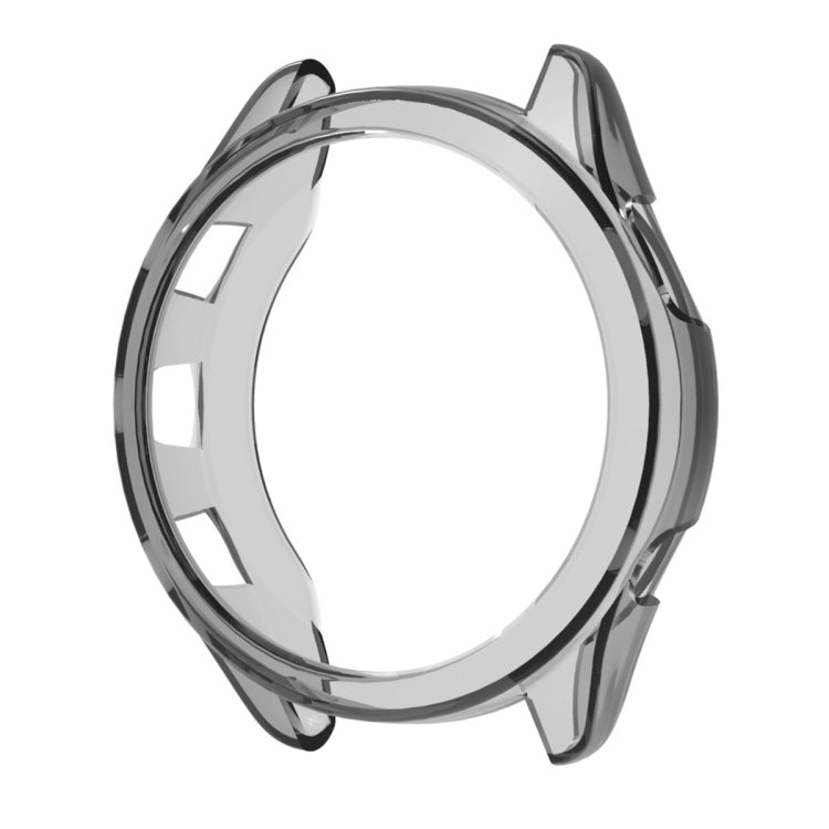 For Garmin Forerunner 265S ENKAY Hat-Prince Transparent TPU Frame Drop Protection Case(Grey) - Watch Cases by ENKAY | Online Shopping South Africa | PMC Jewellery | Buy Now Pay Later Mobicred