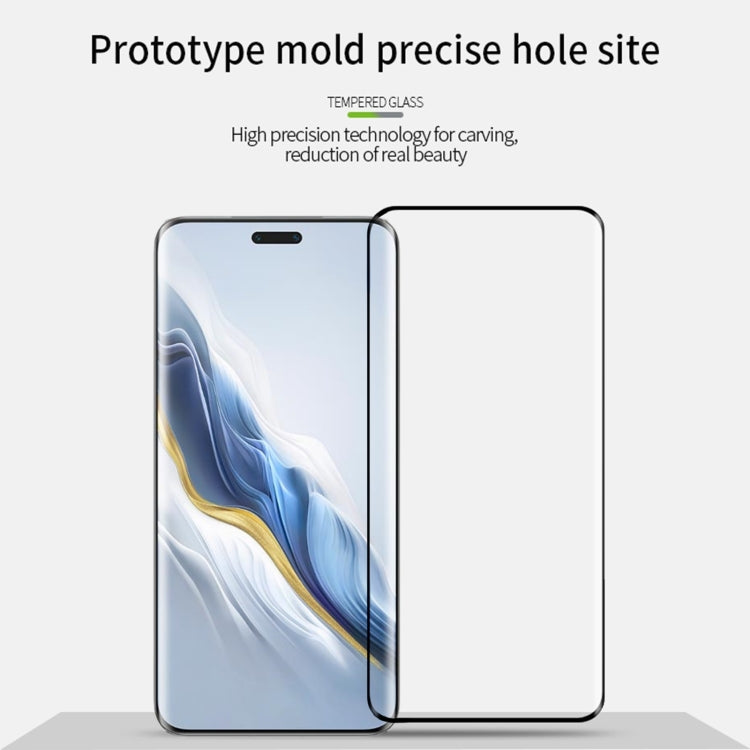 For Honor Magic6 Pro MOFI 9H 3D Hot Bending Tempered Glass Film(Black) - free shipping - PMC TechLife - Order now!