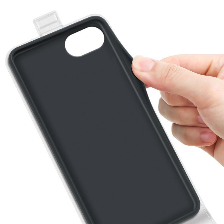 For iPhone 16e R64 Texture Single Vertical Flip Leather Phone Case(White) - iPhone 16e Cases by PMC TechLife | Online Shopping South Africa | PMC TechLife | Buy Now Pay Later Mobicred
