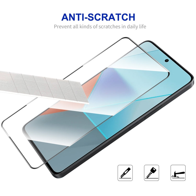 For Redmi Note 13 / Note 13 Pro 10pcs ENKAY Hat-Prince Full Glue High Aluminum-silicon Tempered Glass Film - Note 13 Pro Tempered Glass by ENKAY | Online Shopping South Africa | PMC Jewellery