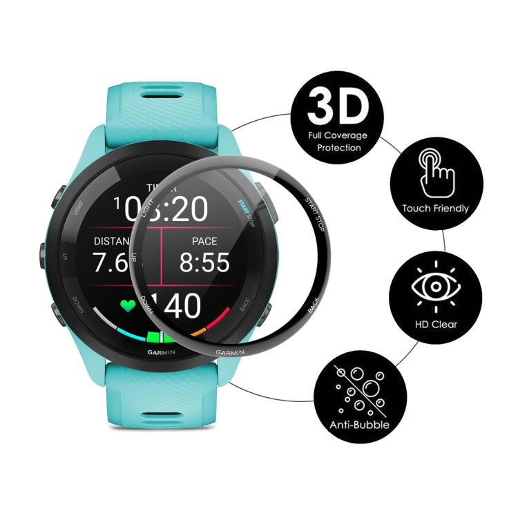 For Garmin Forerunner 245 / 245 Music 5pcs ENKAY 3D Full Coverage Soft PC Edge PMMA HD Screen Protector Film - free shipping - PMC TechLife - Order now!