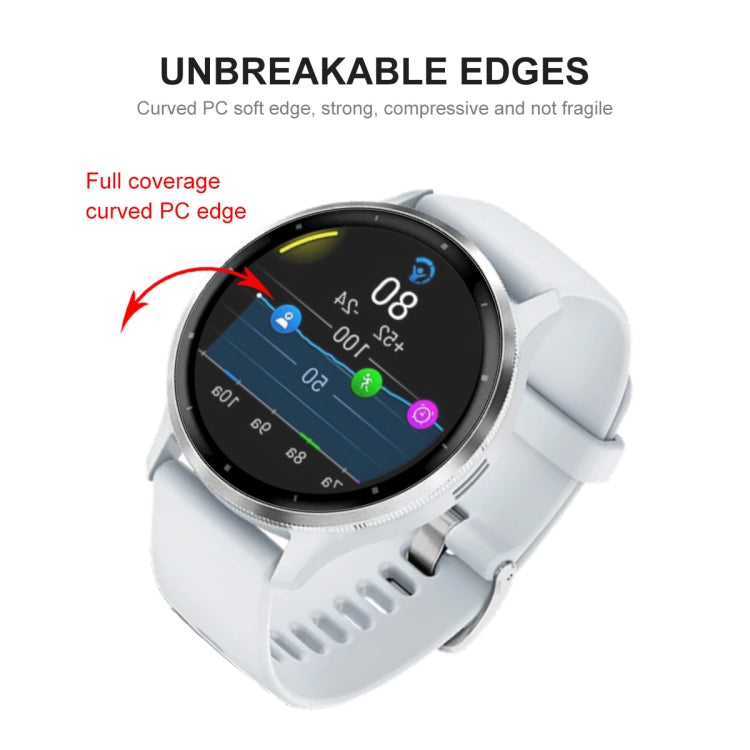 For Garmin Venu 3 10pcs ENKAY 3D Full Coverage Soft PC Edge PMMA HD Screen Protector Film - free shipping - PMC TechLife - Order now!
