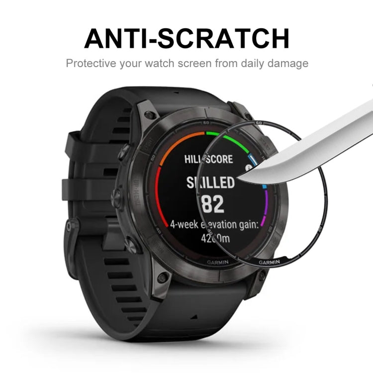 For Garmin Fenix 7S Pro 10pcs ENKAY 3D Full Coverage Soft PC Edge PMMA HD Screen Protector Film - free shipping - PMC TechLife - Order now!