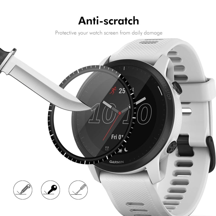 For Garmin Forerunner 945 10pcs ENKAY 3D Full Coverage Soft PC Edge PMMA HD Screen Protector Film - free shipping - PMC TechLife - Order now!