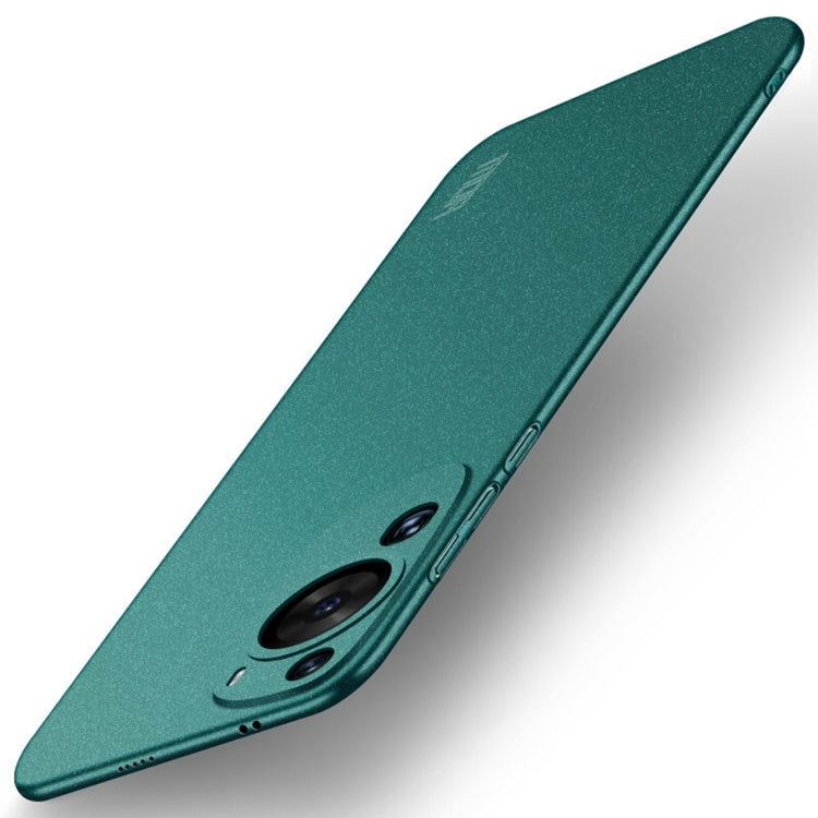 For Huawei P60 Art MOFI Fandun Series Frosted PC Ultra-thin All-inclusive Phone Case(Green) - Huawei Cases by MOFI | Online Shopping South Africa | PMC Jewellery