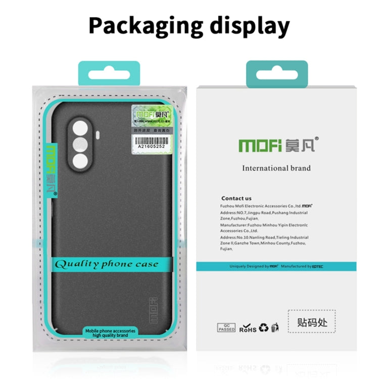 For Huawei P70 MOFI Fandun Series Frosted PC Ultra-thin All-inclusive Phone Case(Gray) - Huawei Cases by MOFI | Online Shopping South Africa | PMC Jewellery