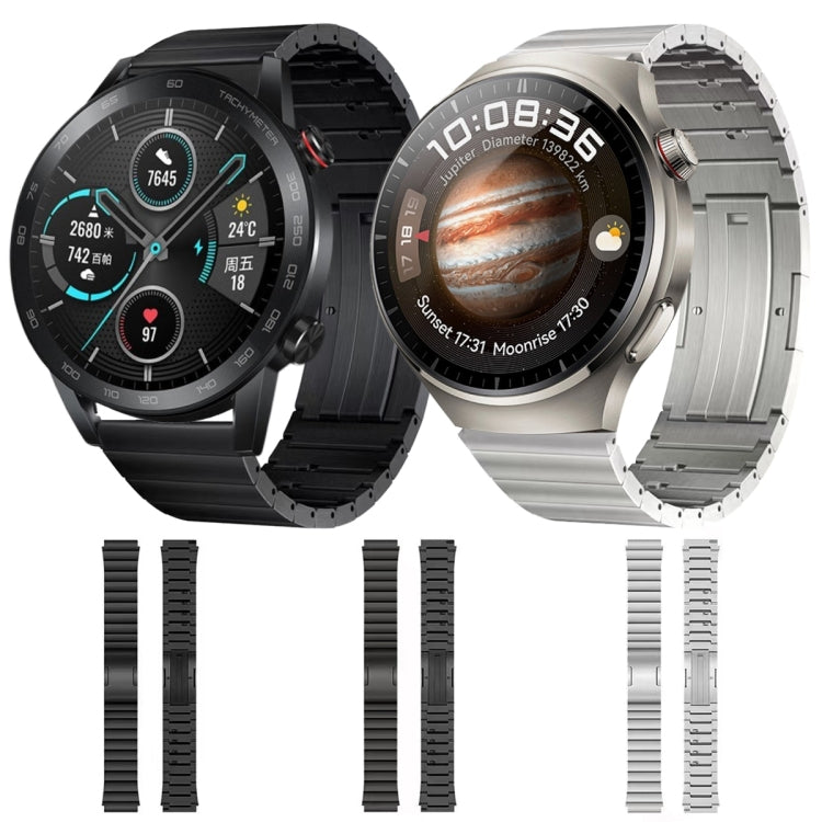 For Huawei Watch 4 / 4 Pro Titanium Alloy Quick Release Watch Band(Silver) - Watch Bands by PMC TechLife | Online Shopping South Africa | PMC TechLife