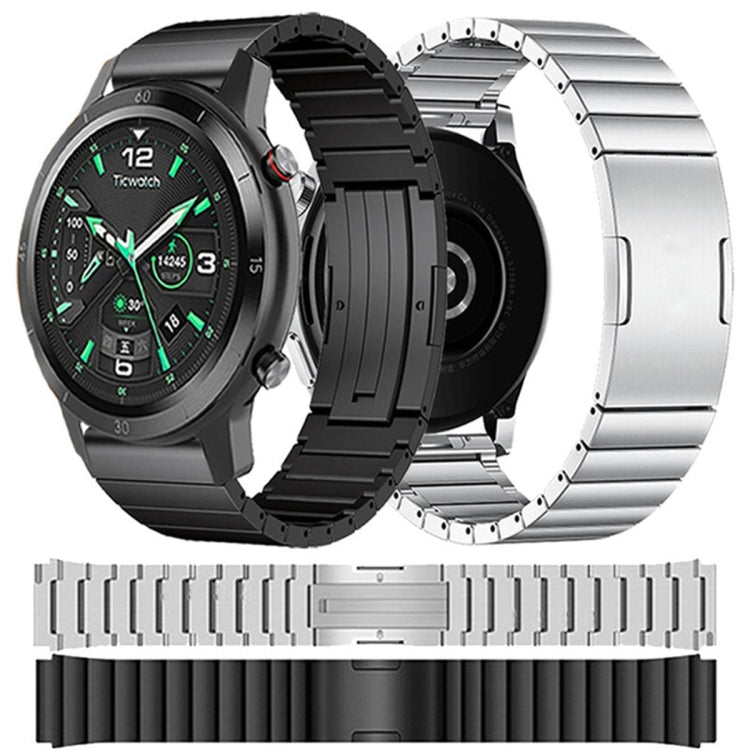 For Samsung Gear S3 Frontier One Bead Titanium Alloy Watch Band(Gray) - Watch Bands by PMC Jewellery | Online Shopping South Africa | PMC Jewellery