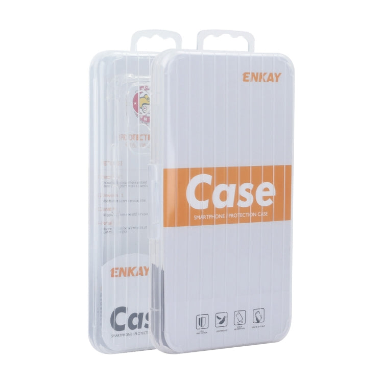 For iPhone 16e ENKAY Hat-Prince Transparent TPU Shockproof Phone Case - free shipping - PMC TechLife - Order now!