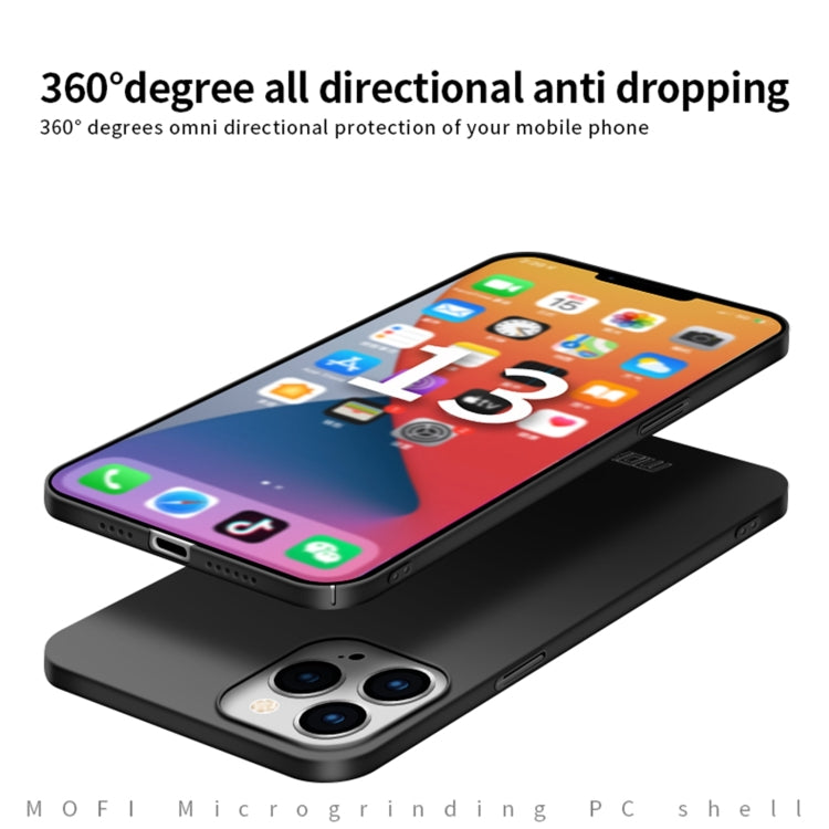 For iPhone 15 Pro Max MOFI Frosted PC Ultra-thin Hard Phone Case(Gold) - free shipping - PMC TechLife - Order now!
