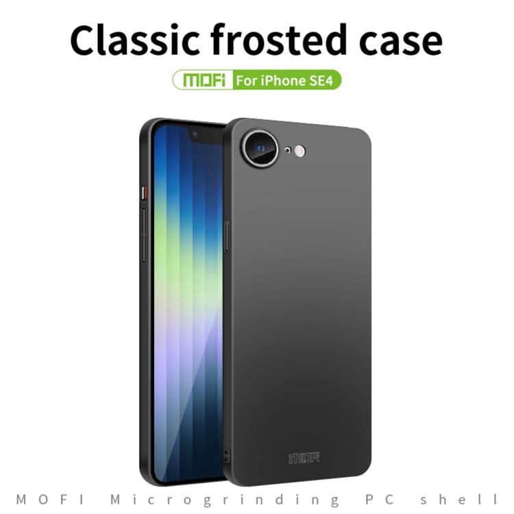 For iPhone 16e MOFI Frosted PC Ultra-thin Hard Phone Case(Rose Gold) - iPhone 16e Cases by MOFI | Online Shopping South Africa | PMC TechLife | Buy Now Pay Later Mobicred