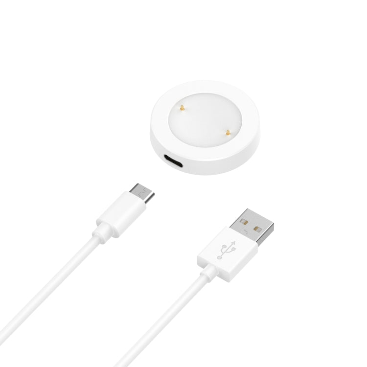 For Honor Watch GS3 MUS-B19 Split Mmagnetic Suction Watch Charging Cable, Length: 1m(White) - Charger by PMC TechLife | Online Shopping South Africa | PMC TechLife | Buy Now Pay Later Mobicred