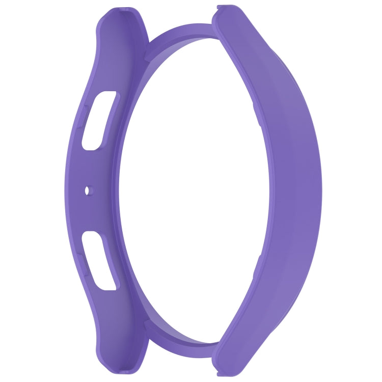 For Samsung Galaxy Watch 6 40mm Half Coverage Hollow PC Watch Protective Case(Purple) - Watch Cases by PMC TechLife | Online Shopping South Africa | PMC TechLife