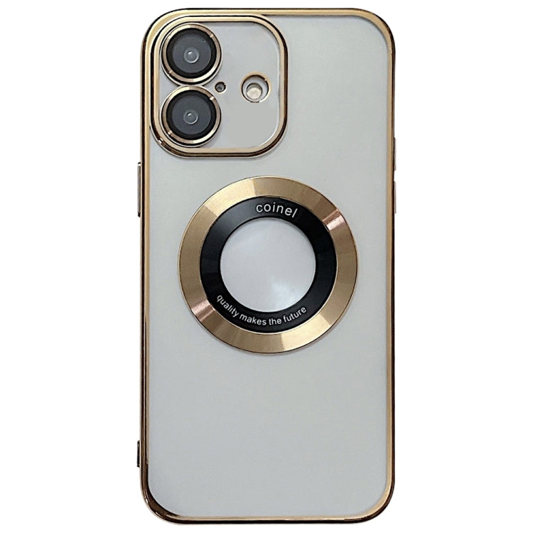 For iPhone 16 Electroplating Magsafe TPU Phone Case(Golden) - iPhone 16 Cases by PMC TechLife | Online Shopping South Africa | PMC TechLife | Buy Now Pay Later Mobicred
