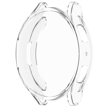 For Samsung Galaxy Watch6 40mm Full Coverage TPU Electroplated Watch Protective Case(Transparent) - Watch Cases by PMC Jewellery | Online Shopping South Africa | PMC Jewellery