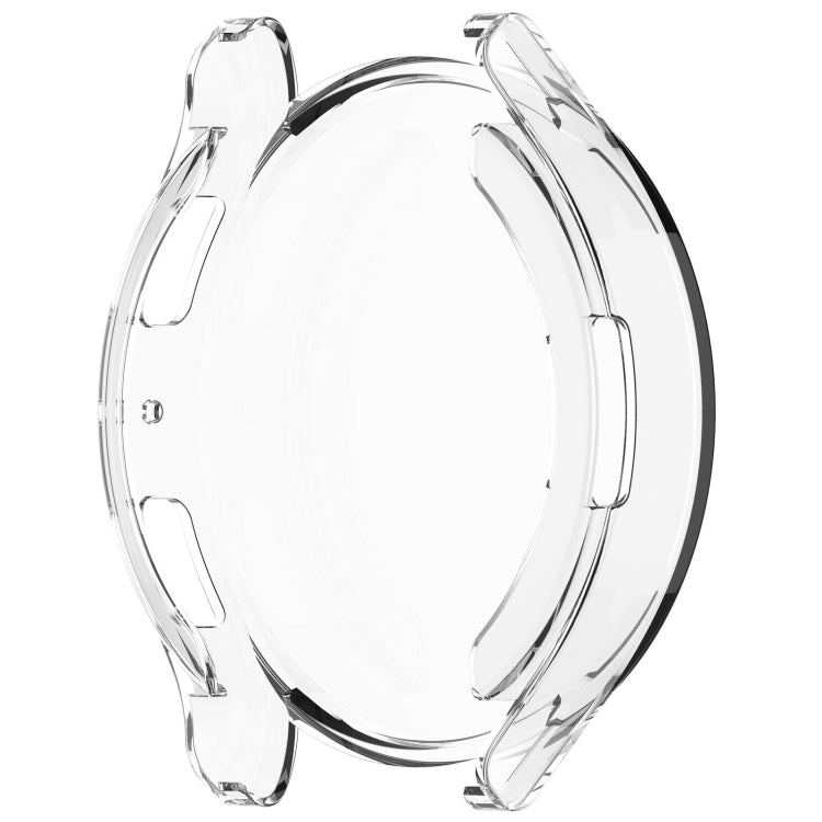 For Samsung Galaxy Watch6 40mm Full Coverage TPU Electroplated Watch Protective Case(Transparent) - Watch Cases by PMC TechLife | Online Shopping South Africa | PMC TechLife