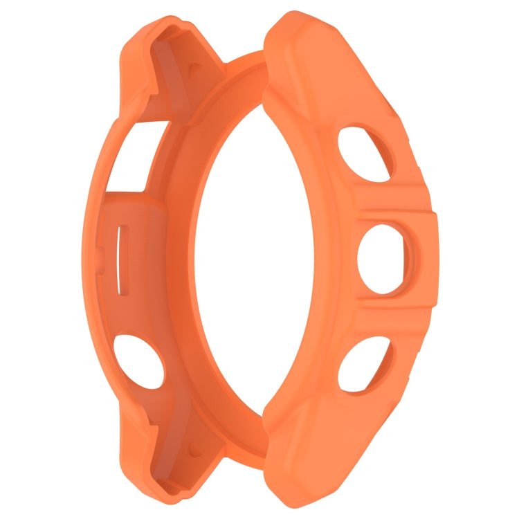 For Garmin Epix Pro 51mm / Fenix 7X / 7X Pro Armored TPU Half Wrapped Watch Protective Case(Orange) - Watch Cases by PMC Jewellery | Online Shopping South Africa | PMC Jewellery