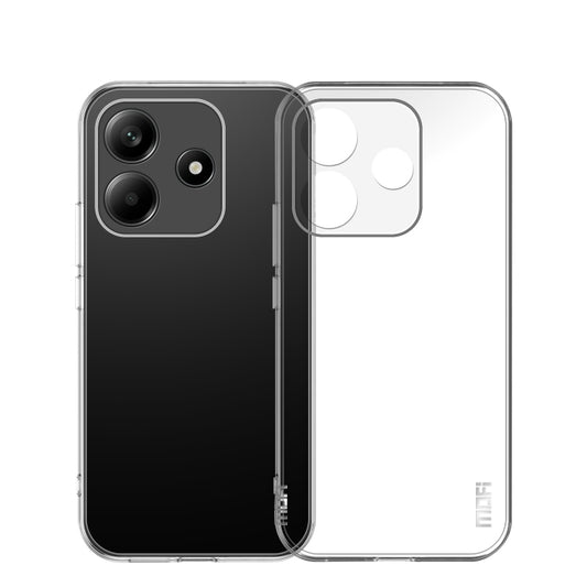 For Xiaomi Redmi Note 14 5G MOFI Ming Series Ultra-thin TPU Phone Case(Transparent) - Note 14 Cases by MOFI | Online Shopping South Africa | PMC Jewellery | Buy Now Pay Later Mobicred