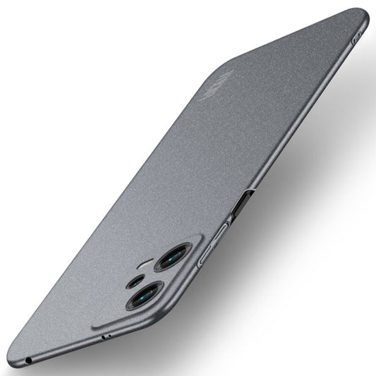 For Xiaomi Redmi Note 12 Global /Poco X5 5G MOFI Fandun Series Frosted PC Ultra-thin All-inclusive Phone Case(Gray) - Xiaomi Cases by MOFI | Online Shopping South Africa | PMC Jewellery