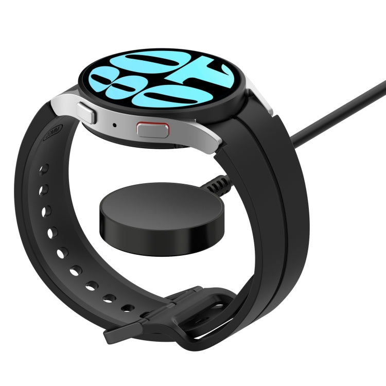 For Samsung Galaxy Watch 6 USB Interface Magnetic Watch Charger(Black) - Charger by PMC TechLife | Online Shopping South Africa | PMC TechLife | Buy Now Pay Later Mobicred