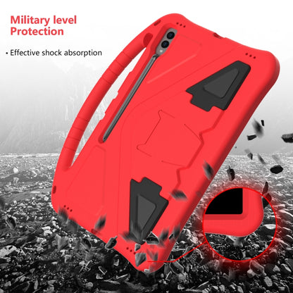 For Samsung Galaxy Tab S10 Ultra 14.6 EVA Shockproof Tablet Case with Holder(Red) - Tab S10 Ultra Cases by PMC Jewellery | Online Shopping South Africa | PMC Jewellery | Buy Now Pay Later Mobicred