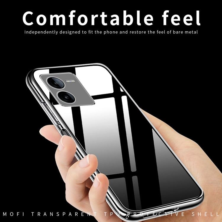 For vivo  iQOO Z8 MOFI Ming Series Ultra-thin TPU Phone Case(Transparent) - vivo Cases by MOFI | Online Shopping South Africa | PMC Jewellery