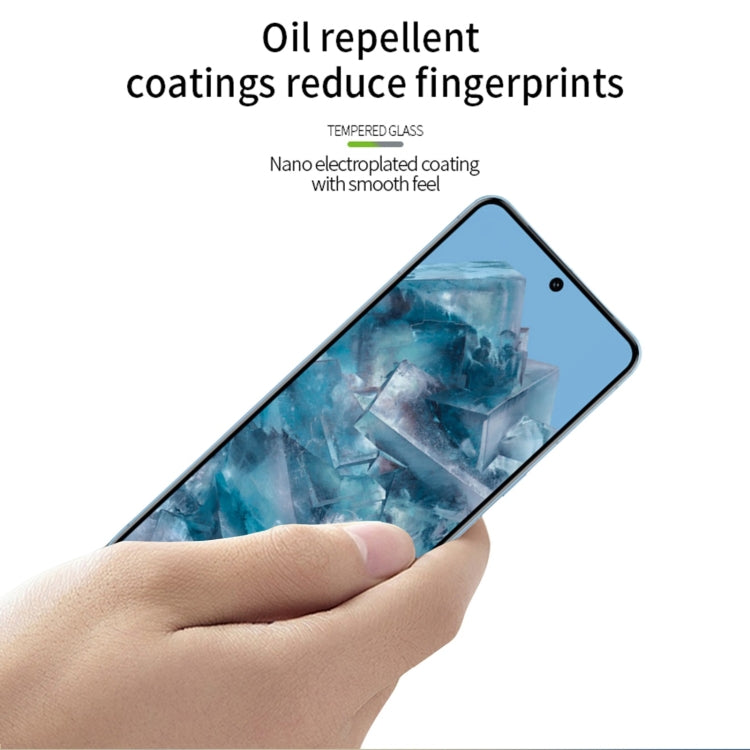 For Google Pixel 9 PINWUYO 9H 3D Full Screen Explosion-proof Tempered Glass Film(Black) - Google Tempered Glass by PINWUYO | Online Shopping South Africa | PMC TechLife | Buy Now Pay Later Mobicred
