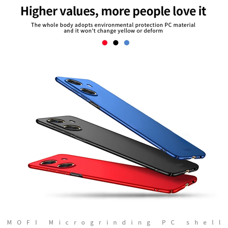For Huawei Enjoy 60 MOFI Micro-Frosted PC Ultra-thin Hard Phone Case(Blue) - Huawei Cases by MOFI | Online Shopping South Africa | PMC TechLife | Buy Now Pay Later Mobicred