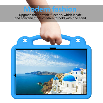 For Samsung Galaxy Tab S9 FE+ 12.4 X610N Handle Kickstand Children EVA Shockproof Tablet Case(Sky Blue) - Galaxy Tab S9 FE+ by PMC Jewellery | Online Shopping South Africa | PMC Jewellery | Buy Now Pay Later Mobicred