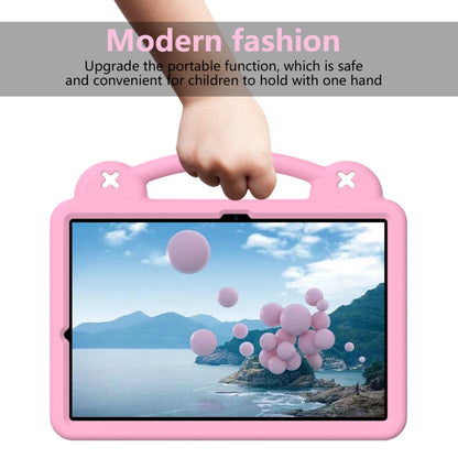 For Samsung Galaxy Tab S9+ 12.4 X810 Handle Kickstand Children EVA Shockproof Tablet Case(Pink) - Galaxy Tab S9+ Cases by PMC Jewellery | Online Shopping South Africa | PMC Jewellery | Buy Now Pay Later Mobicred