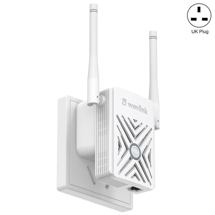 WAVLINK WN578W2 For Home Office N300 WiFi Wireless AP Repeater Signal Booster, Plug:UK Plug - Wireless Routers by WAVLINK | Online Shopping South Africa | PMC Jewellery | Buy Now Pay Later Mobicred