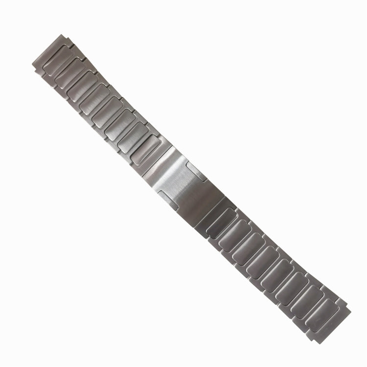 For Amazfit GTR 3 Pro 22mm I-Shaped Titanium Alloy Watch Band(Sliver) - Watch Bands by PMC Jewellery | Online Shopping South Africa | PMC Jewellery