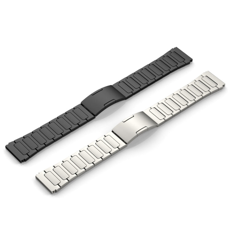 For Garmin Venu 3 22mm I-Shaped Titanium Alloy Watch Band(Grey) - Watch Bands by PMC TechLife | Online Shopping South Africa | PMC TechLife