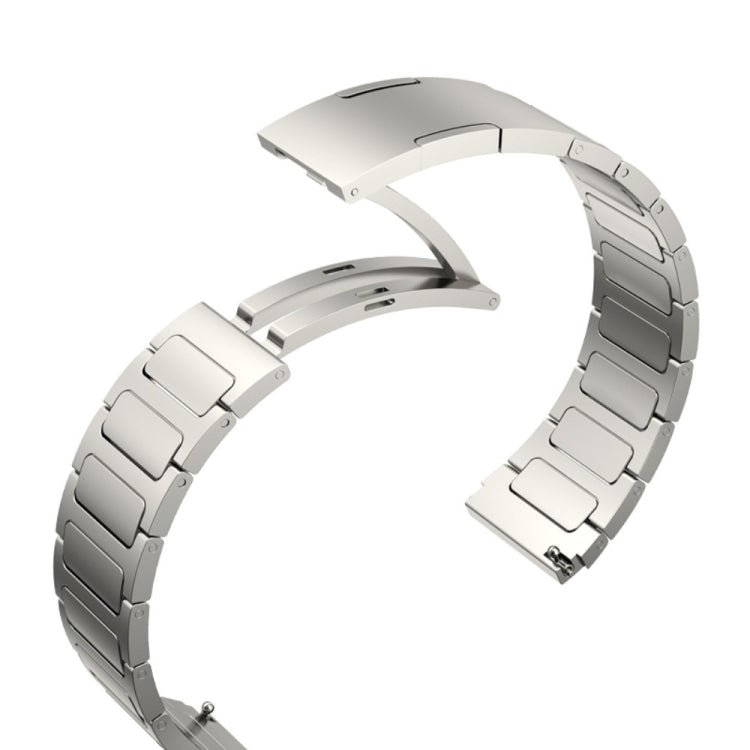 For Huawei GT2 Pro 22mm I-Shaped Titanium Alloy Watch Band(Black) - Watch Bands by PMC TechLife | Online Shopping South Africa | PMC TechLife