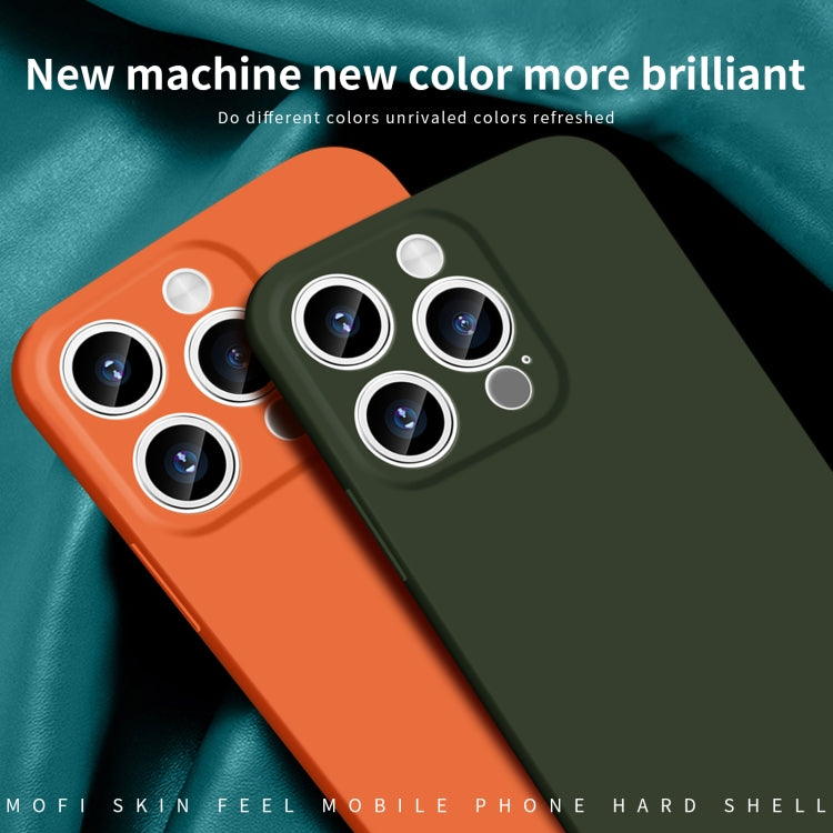 For iPhone 14 Pro MOFI Qin Series Skin Feel All-inclusive PC Phone Case(Orange) - iPhone 14 Pro Cases by MOFI | Online Shopping South Africa | PMC TechLife | Buy Now Pay Later Mobicred