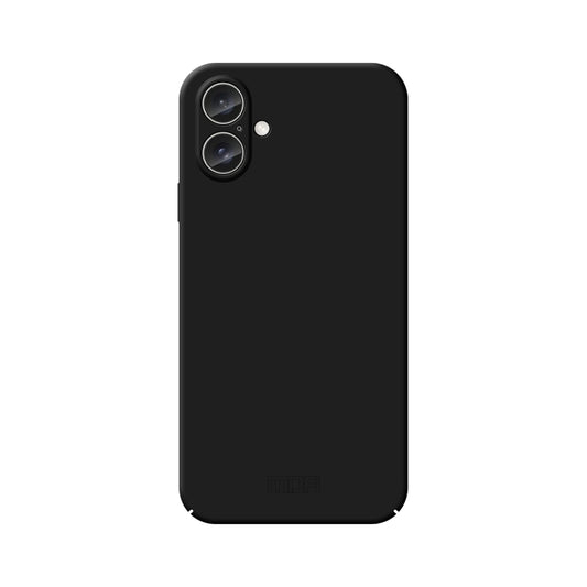 For iPhone 16 Plus MOFI Qin Series Skin Feel All-inclusive PC Phone Case(Black) - iPhone 16 Plus Cases by MOFI | Online Shopping South Africa | PMC Jewellery | Buy Now Pay Later Mobicred