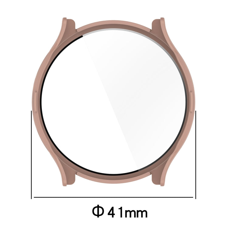 For Garmin Venu 3S PC + Tempered Film Integrated Watch Protective Case(Black) - Watch Cases by PMC TechLife | Online Shopping South Africa | PMC TechLife | Buy Now Pay Later Mobicred