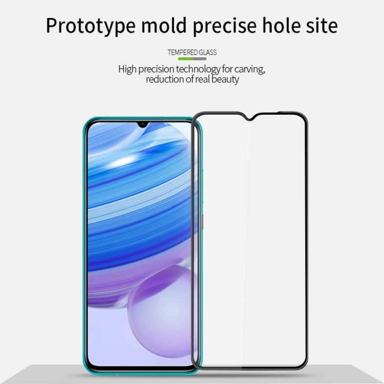 For Xiaomi Redmi 11A MOFI 9H 3D Explosion-proof Tempered Glass Film(Black) - free shipping - PMC TechLife - Order now!
