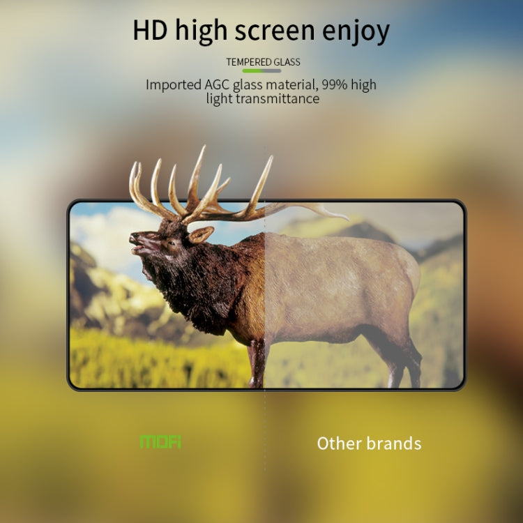 For Xiaomi 14 MOFI 9H 3D Explosion-proof Tempered Glass Film(Black) - 14 Tempered Glass by MOFI | Online Shopping South Africa | PMC TechLife