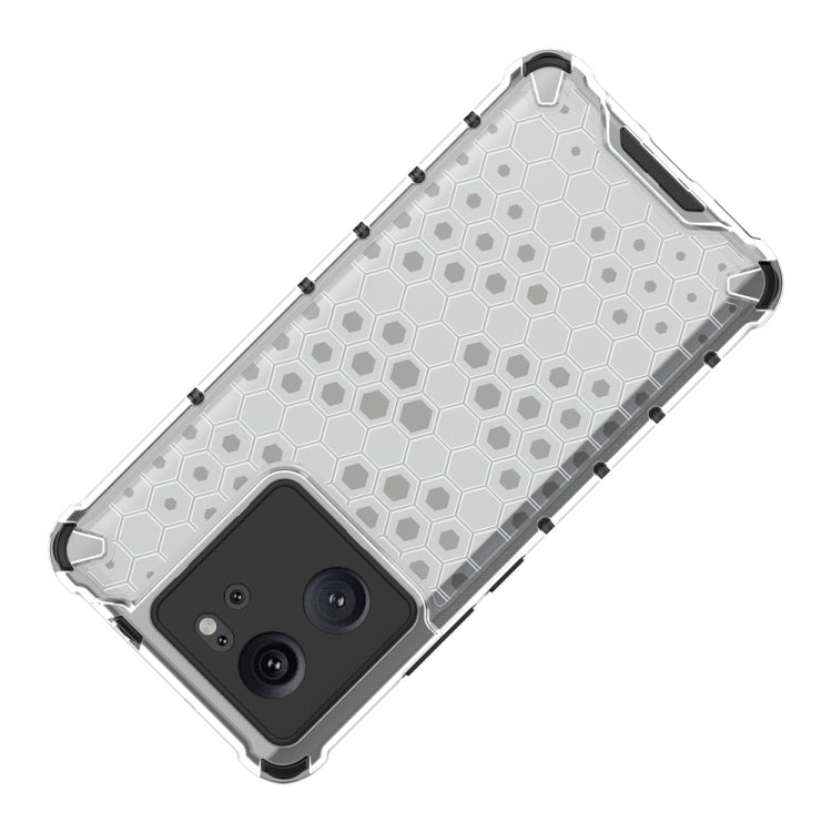 For Redmi K60 Ultra Shockproof Honeycomb Phone Case(White) - Redmi K60 Ultra Cases by PMC TechLife | Online Shopping South Africa | PMC TechLife